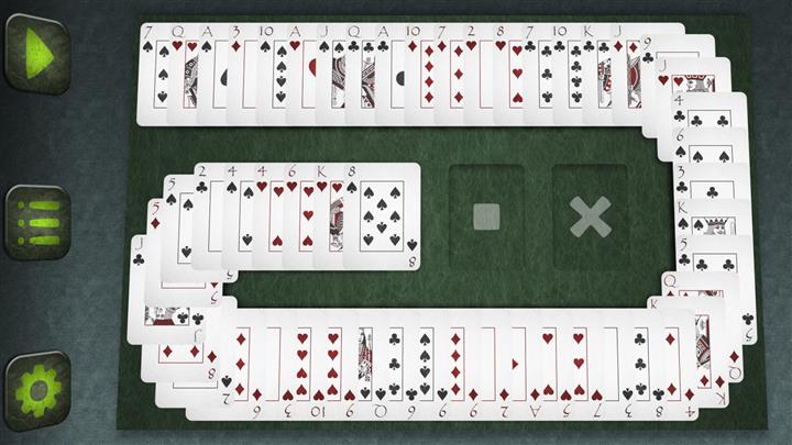 Sept vers le haut (Seven Up solitaire)