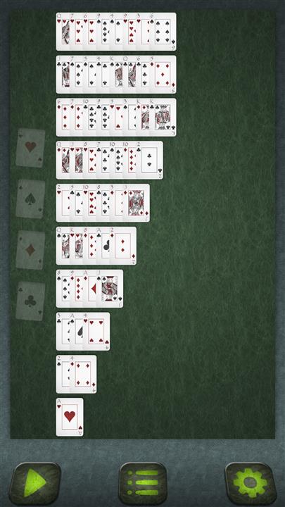 Simple Simon solitaire