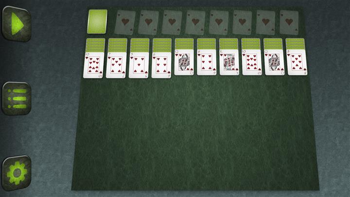 แมงมุม (1 สัญลักษณ์) (Spider (1 Suit) solitaire)