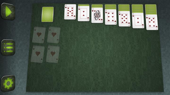 แมงมุมเด็ก (1 สัญลักษณ์) (Spiderette (1 Suit) solitaire)