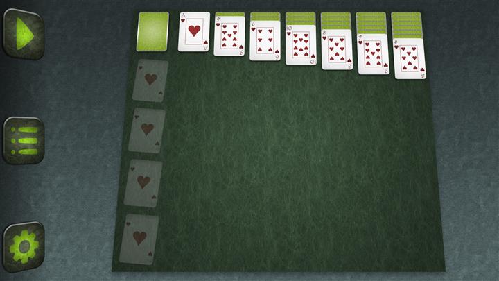 แมงมุมเด็ก (1 สัญลักษณ์) (Spiderette (1 Suit) solitaire)