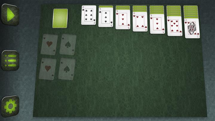 แมงมุมเด็ก (2 สัญลักษณ์) (Spiderette (2 Suits) solitaire)