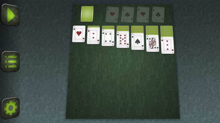 แมงมุมเด็ก (2 สัญลักษณ์) (Spiderette (2 Suits) solitaire)