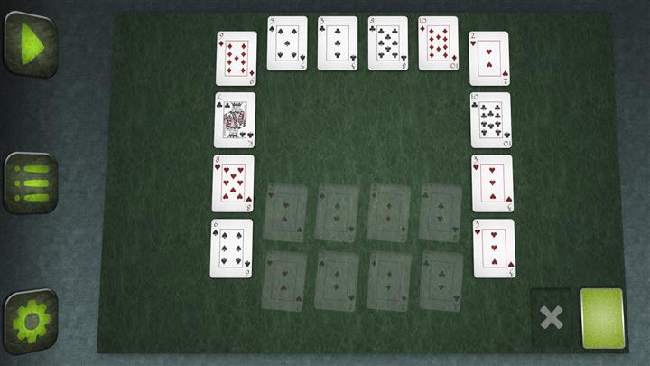 สี่เหลี่ยม (Square solitaire)
