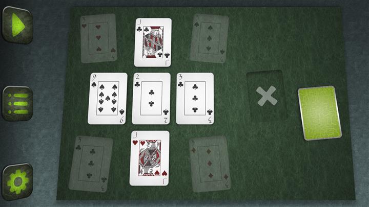 Três no canto (Threes in the Corner solitaire)