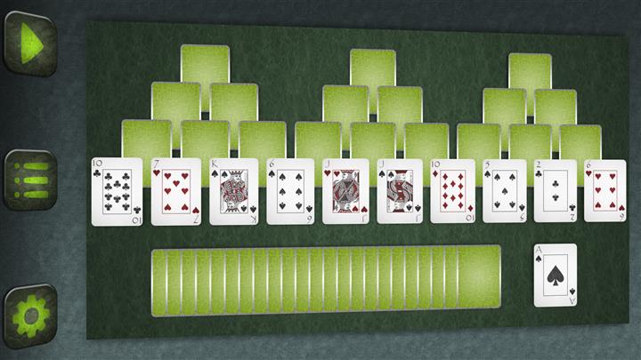 ไตรยอด (Tripeaks solitaire)